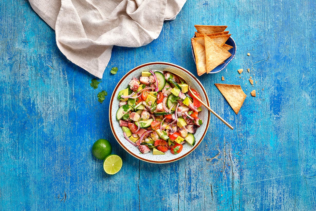 Salada de polvo