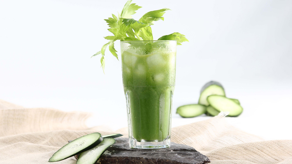 COCKTAIL DE PEPINO E AIPO