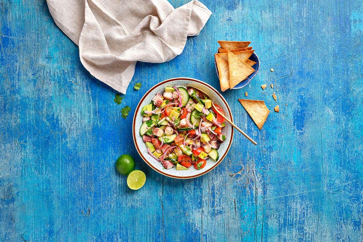 Salada de polvo
