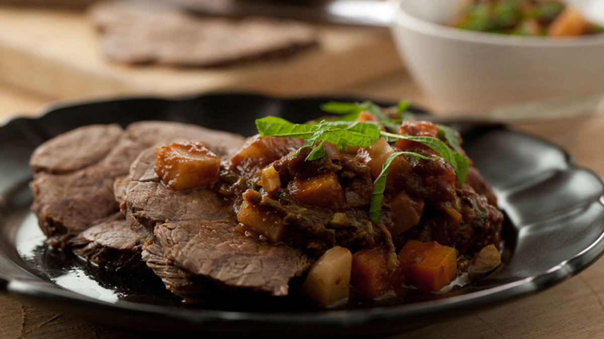 CHAMBÃO COM LEGUMES