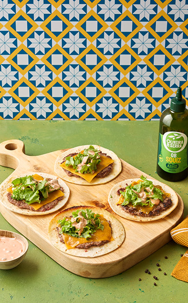 Cheeseburger tacos