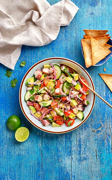 Salada de polvo