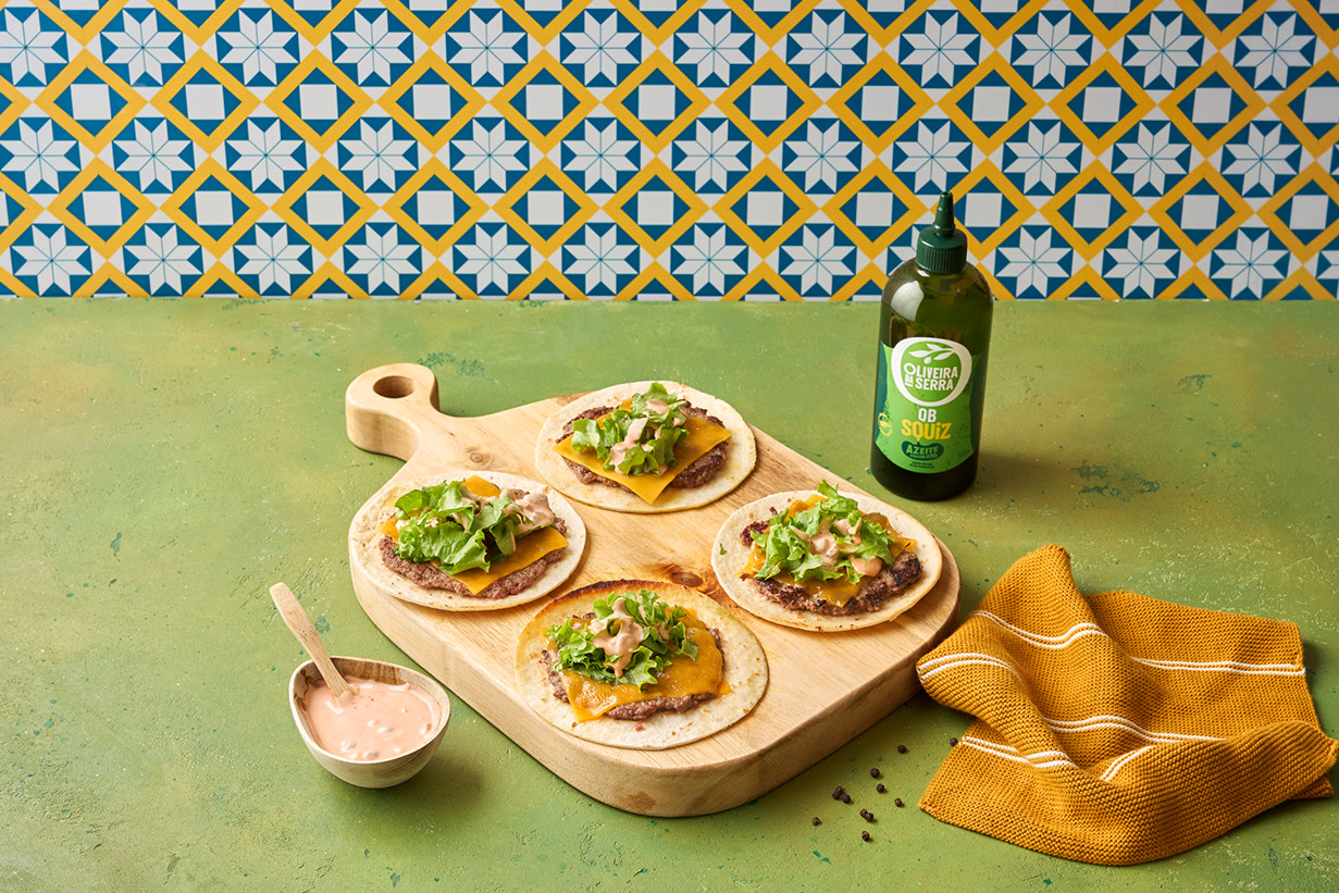 Cheeseburger tacos