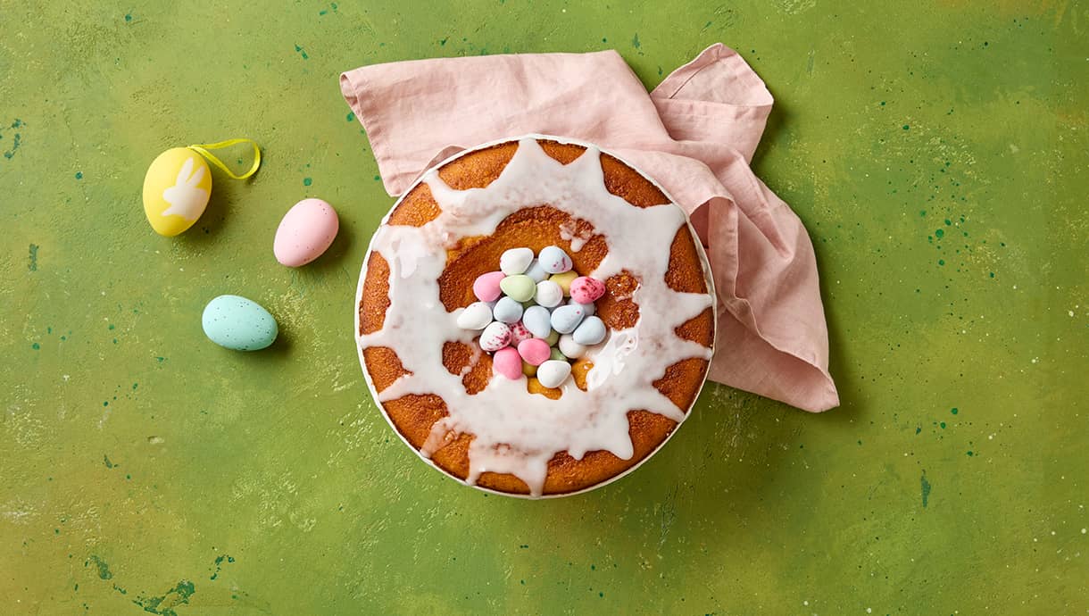 Bolo de Laranja da Rosália - Versão Páscoa