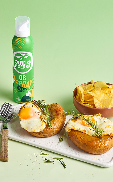 Alheira na Air Fryer com ovo