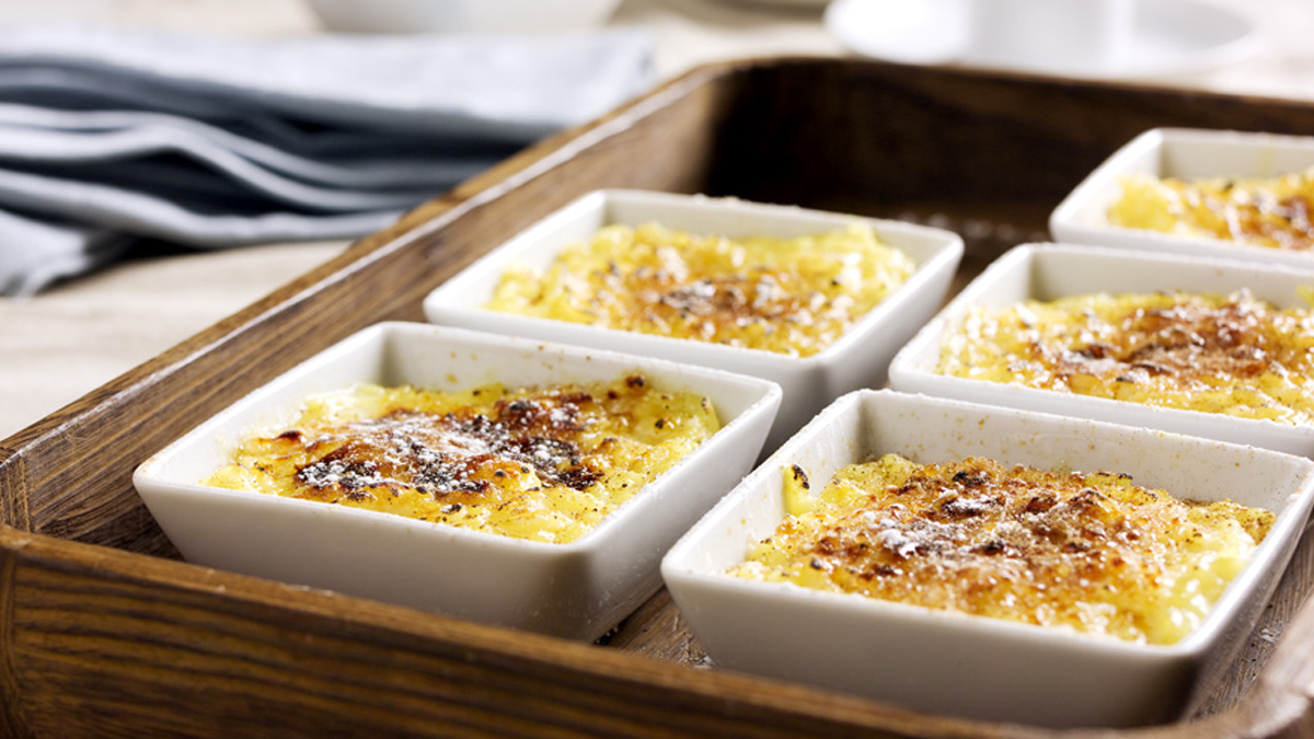 ARROZ DOCE CARAMELIZADO COM ESPECIARIAS DOCES